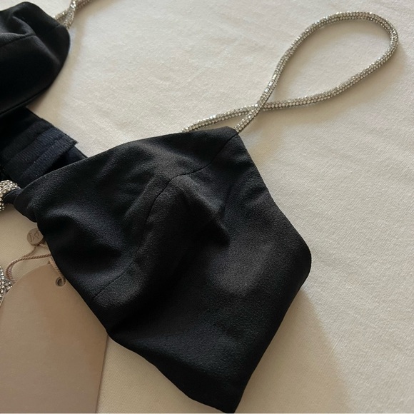Meshki Sweeney Diamante Bralette Top in Black - Picture 7 of 16